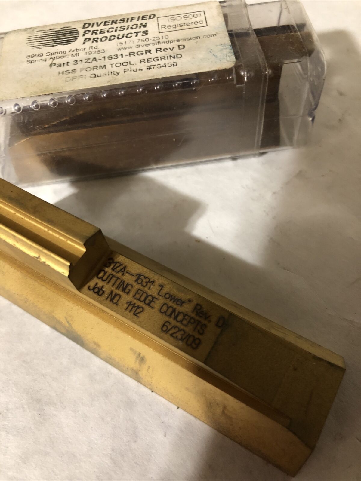 New Lot 2 Diversified 31Za-1631 Lathe Hss Tools/Chamfering 31Za-1631-Rgr,Bn