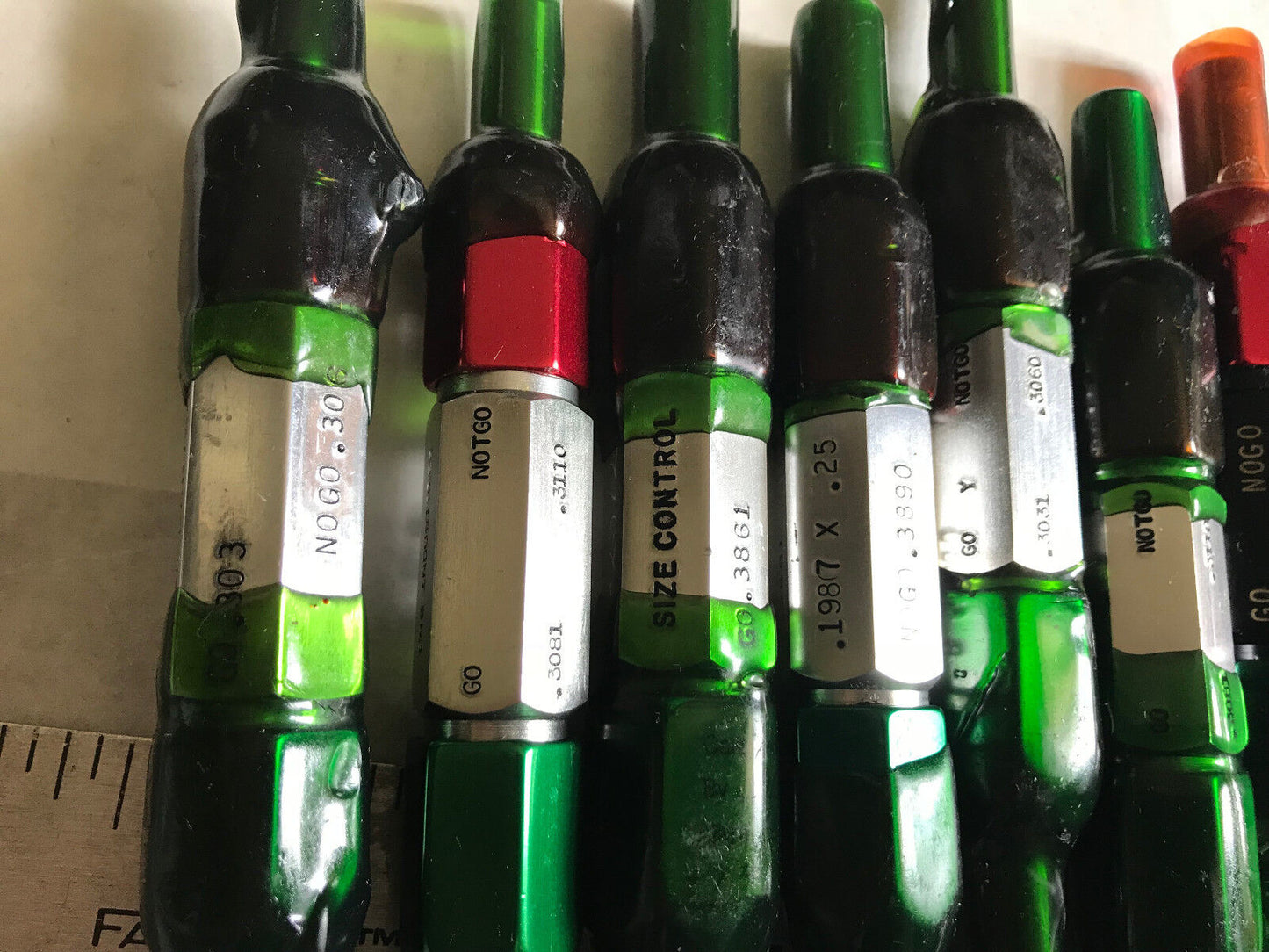 Lot Plug Gage Go Nogo Van Keuren .3031,3060,3861,3110,342,3900,3490,303,3081,Es