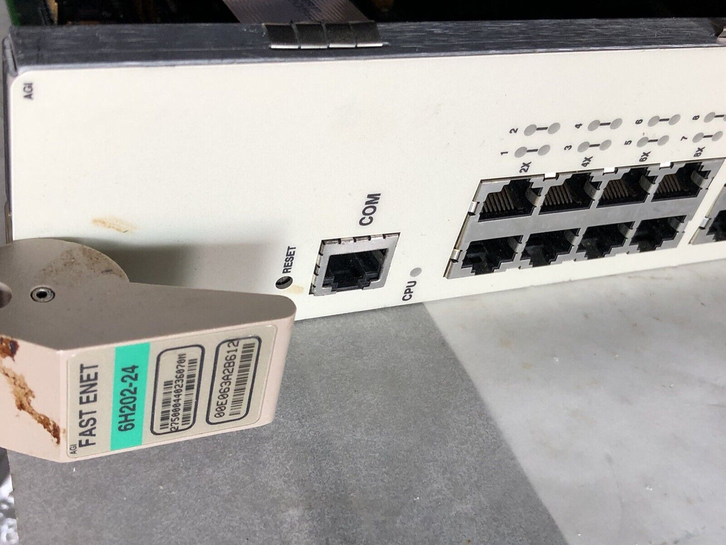 Agi Fast Enet 6H202-24 Cabletron Ethernet Smart Switch 6000, 6H202-24,Ck
