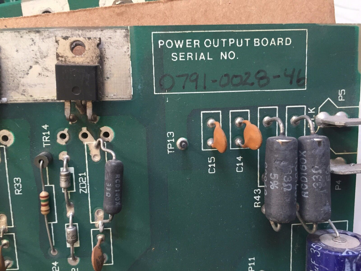 Ameritherm 003-0028-1 Rev.A Power Output Board 00300281,Bz