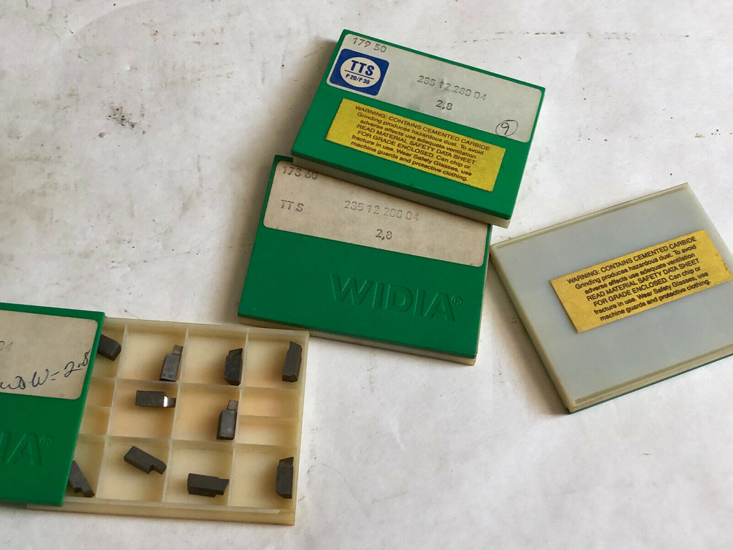 New Lot 40 Widia 235 12 280 04 Tts 173 60 2,8,Carbide Inserts, Grade Tt5,Tl