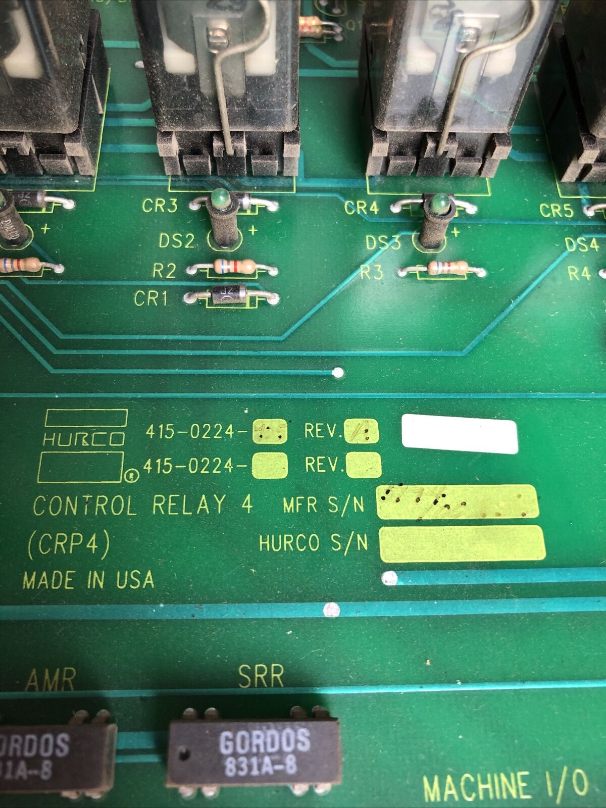 Hurco 415-0224 Pcb Board 414-0224-005 Solder Side,Ff