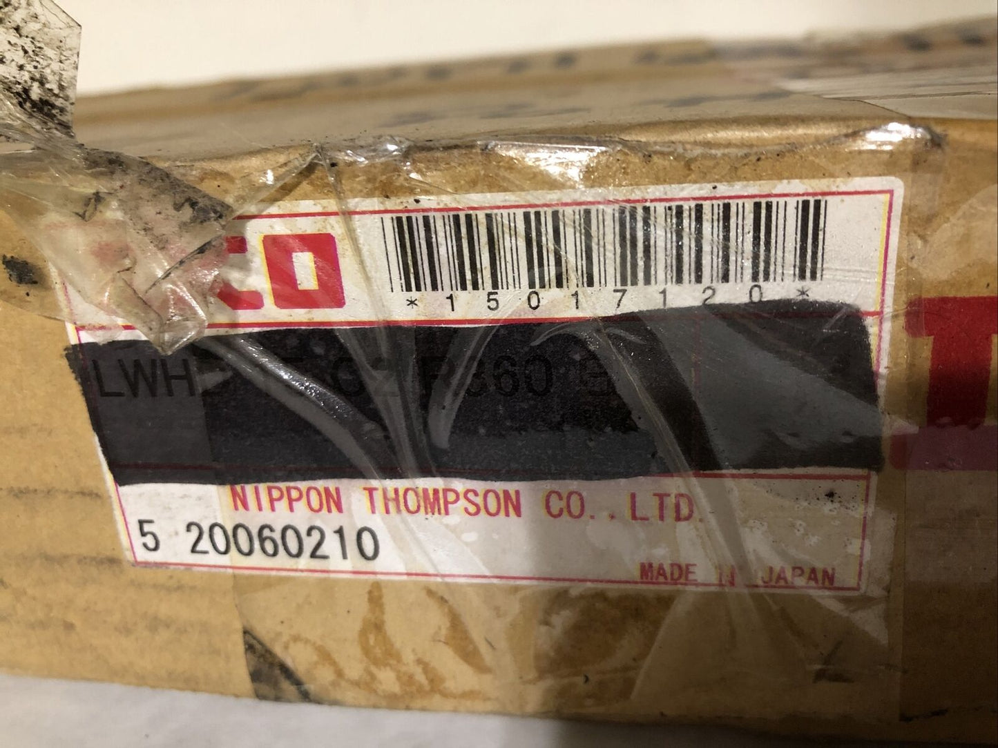 New Iko Lwhd 15 C2 R360 B H S2 Linear Roller Bearing,Size 15,360Mm,72076 A,Bn