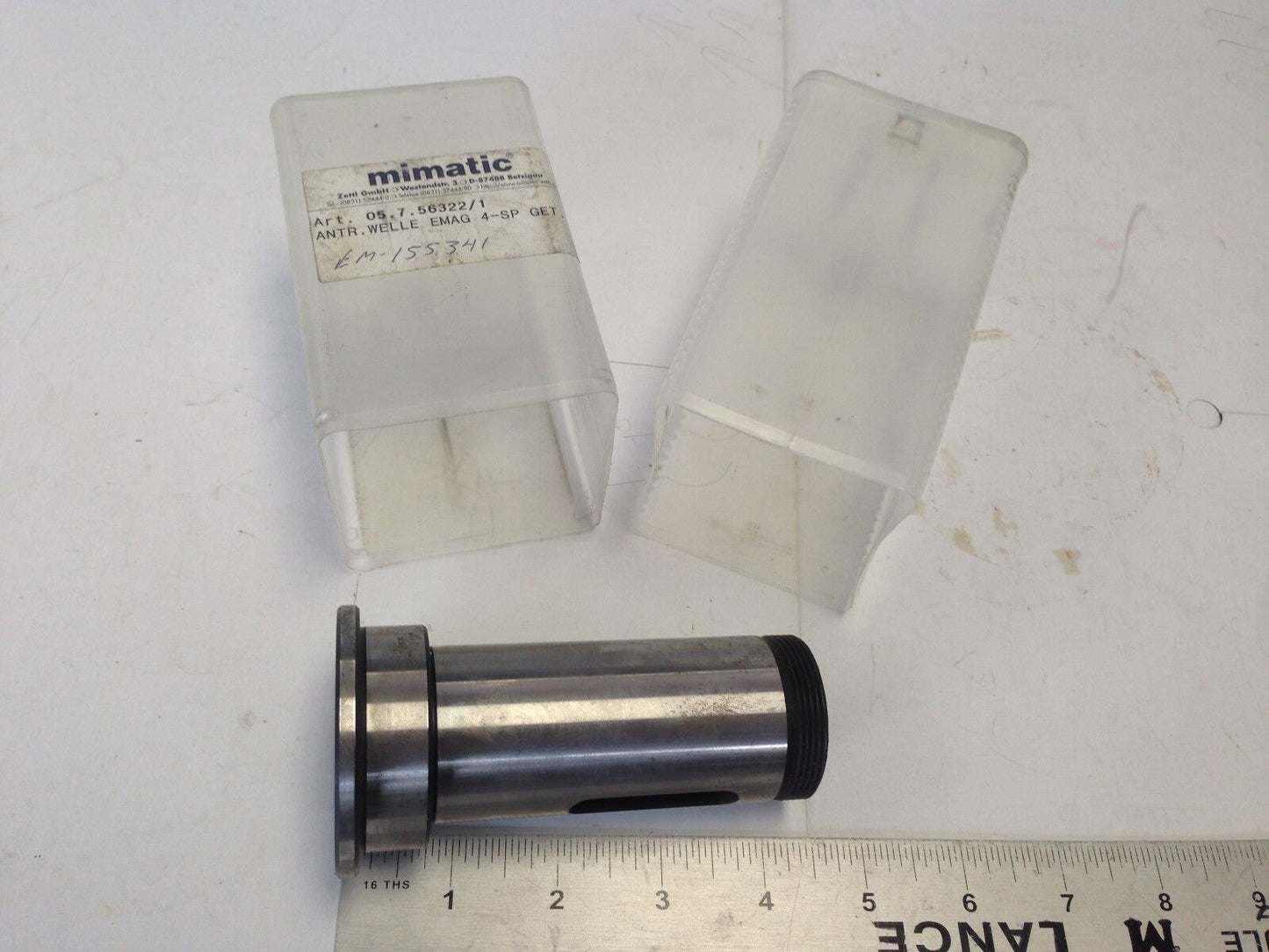 New Mimatic 05.7.56322/1 Antr.Welle 4-Sp Tooling Adapter,Drive Shaft Shank,Dl