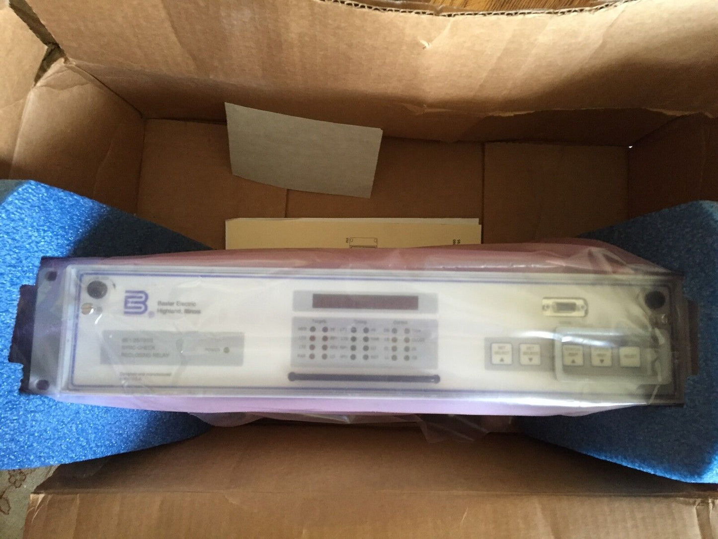 New Basler Be1-25/79Tr Control Sync-Check Reclosing Relay 9278700104,Be1,Dl
