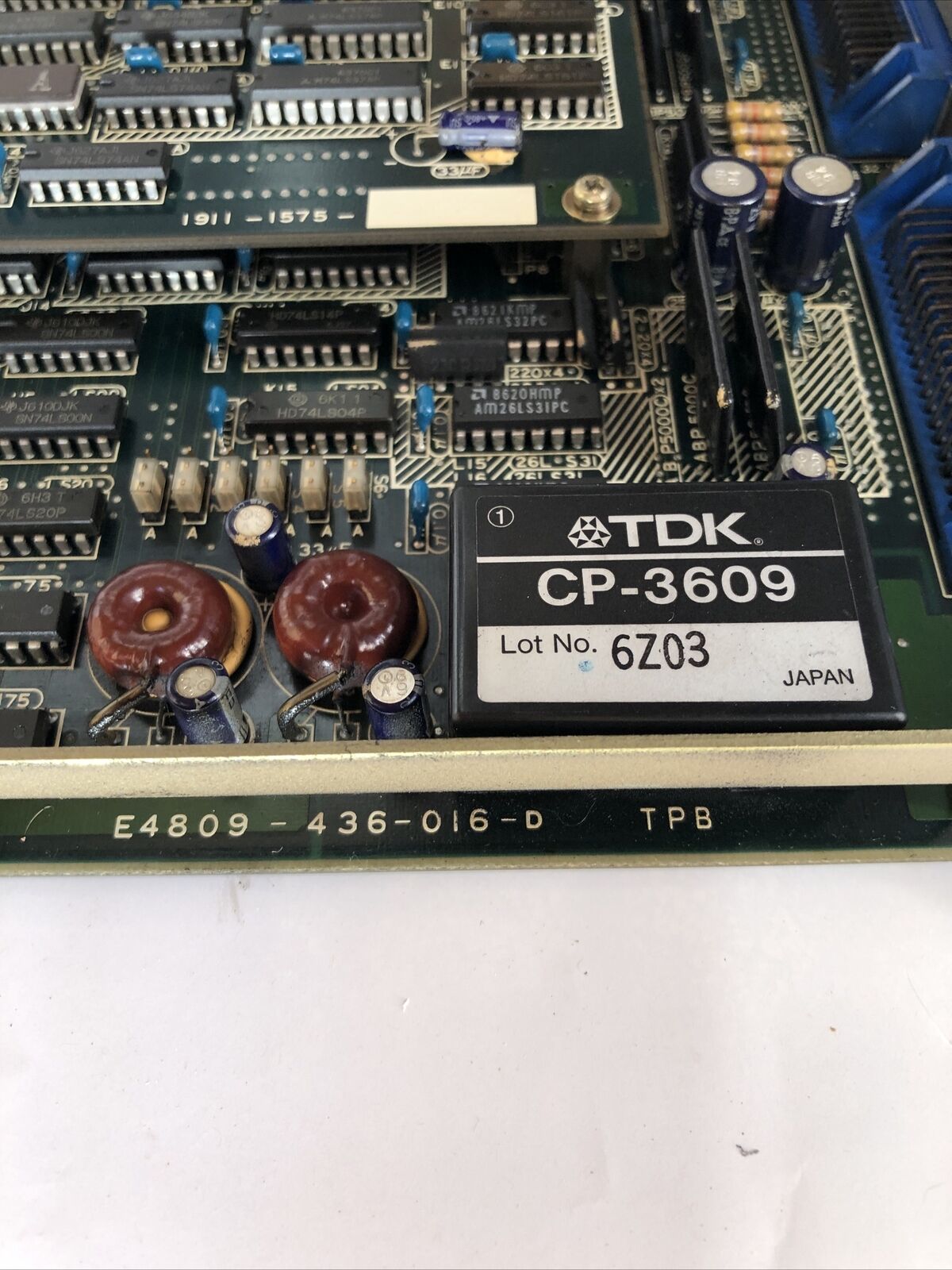 Okuma E4809-436-016-D,E4809-436-017-D. Opus 5000 Ii Svp Board Ii,Fm,Fl