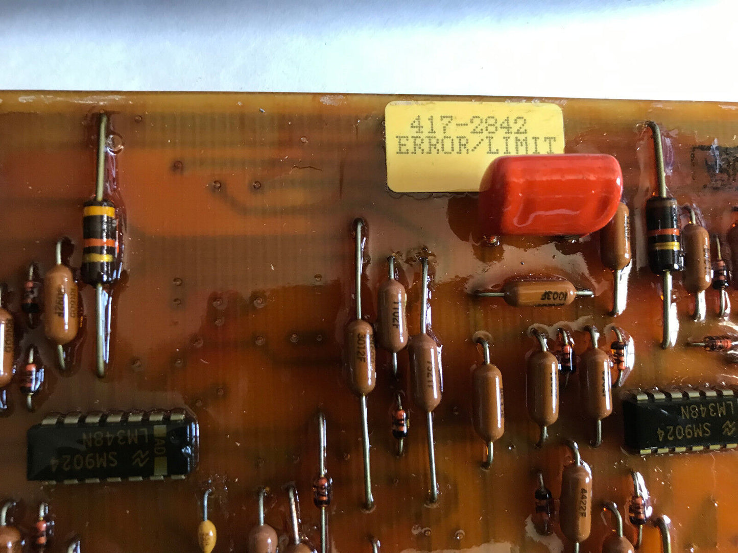 Marathon Letourneau 417-2842 Error/Limit Board,411-9172,090699 48,040299 44,Es