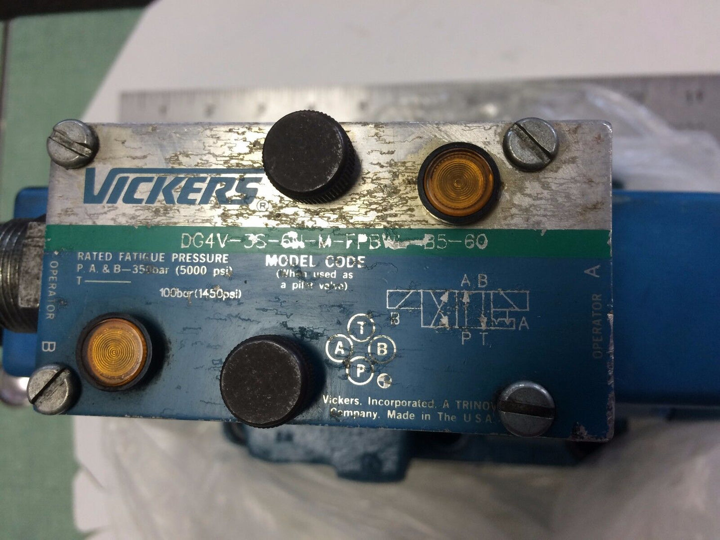 Vickers Dg5s82nm Fpbwlb530,Dg4v-3S-6W-M-Fpbwl-B5-60, Dg4v-3S-6N-M-Fpbwl-B5-60,Ap