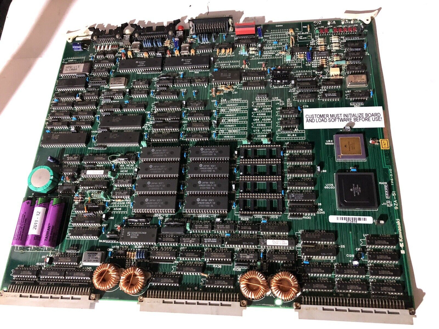 Kawasaki 50999-1485 Robot/Servo Pcb Board 9Za-51 Tpb-D.Vo 313414,9Za-41,To,Bc
