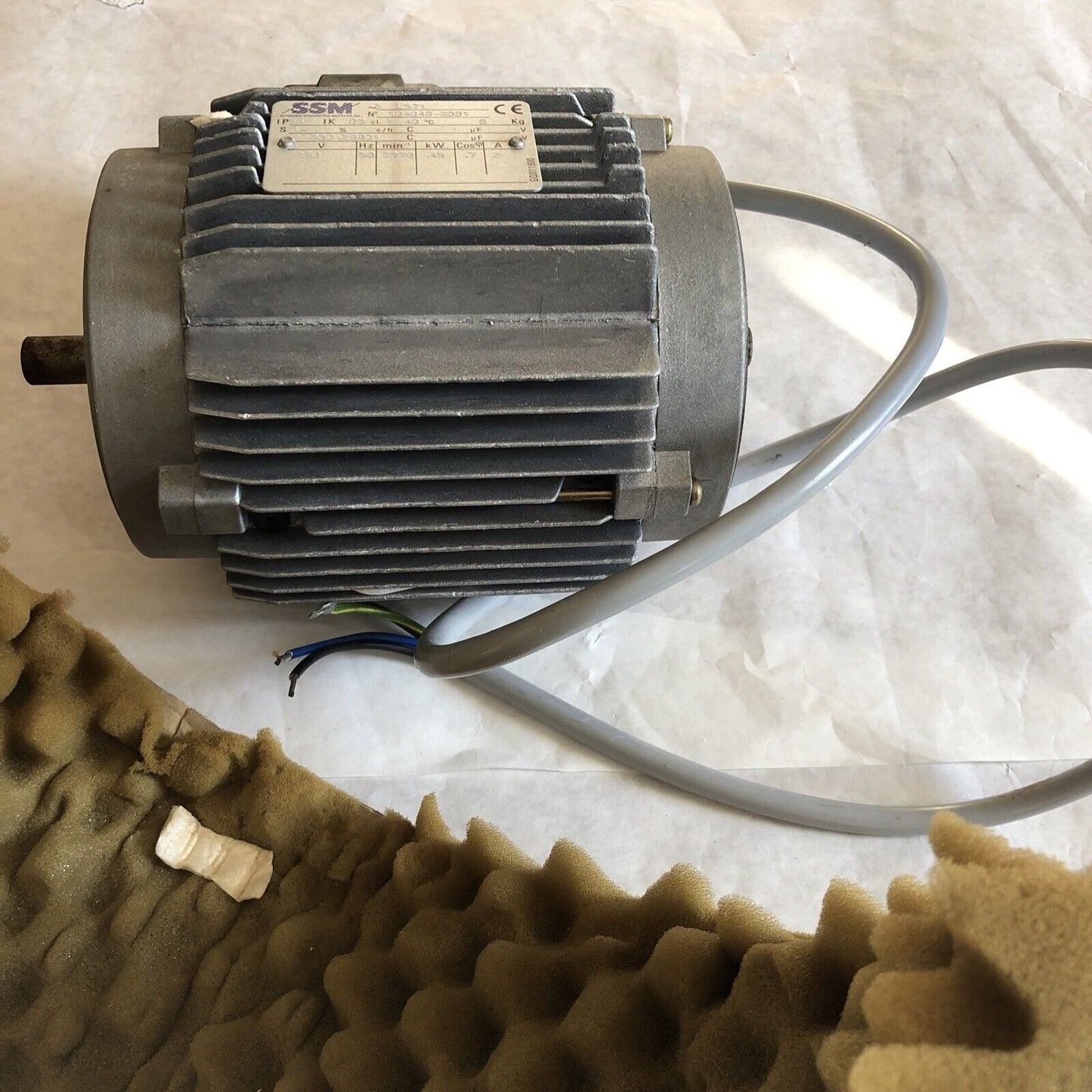 Ssm 3 Ls71 104049-2001 Scharer Schweiter Mettler Ag .45Kw 230V 2870Rpm Motor,Bh