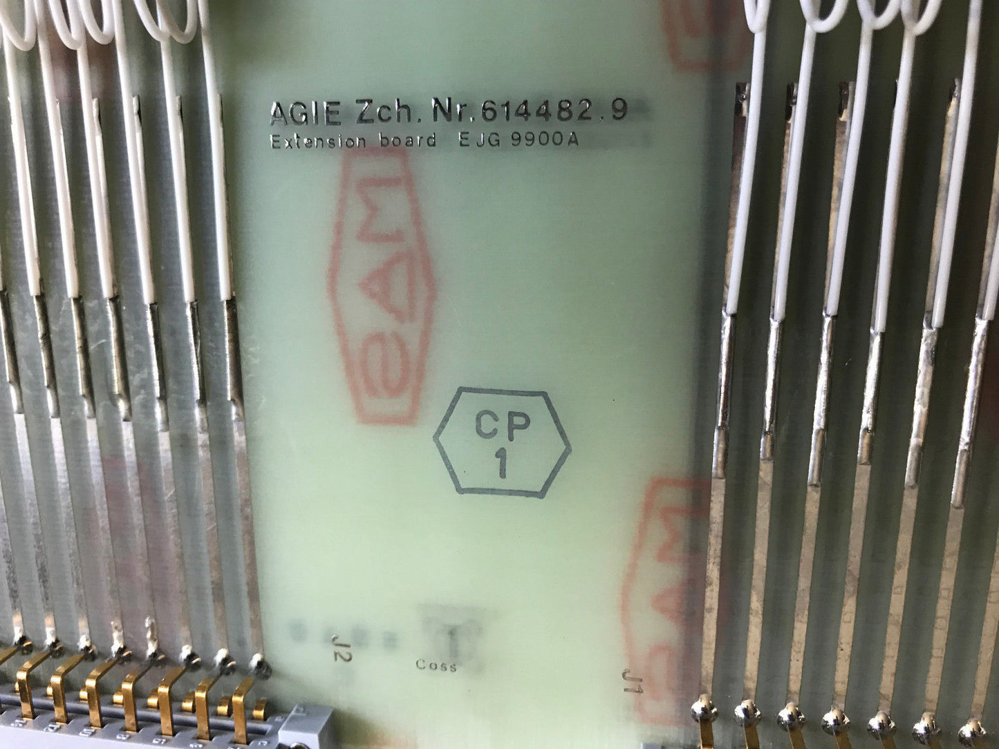 New Agie Zch Nr. 614482.9 Extension Board Ejg 9900A Agie Zch 6144829 742385A,Sh