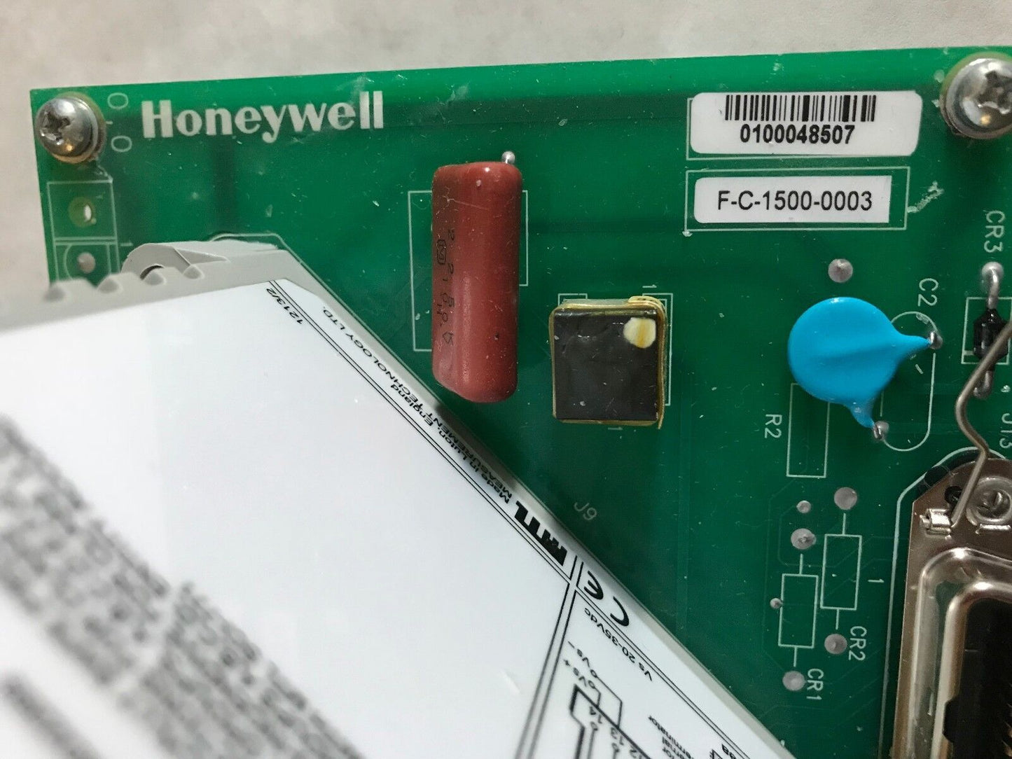 Honeywell 51309254-275 Model Mc-Gfbs01,F-C-1500-0003,Mtl 4053,Cr