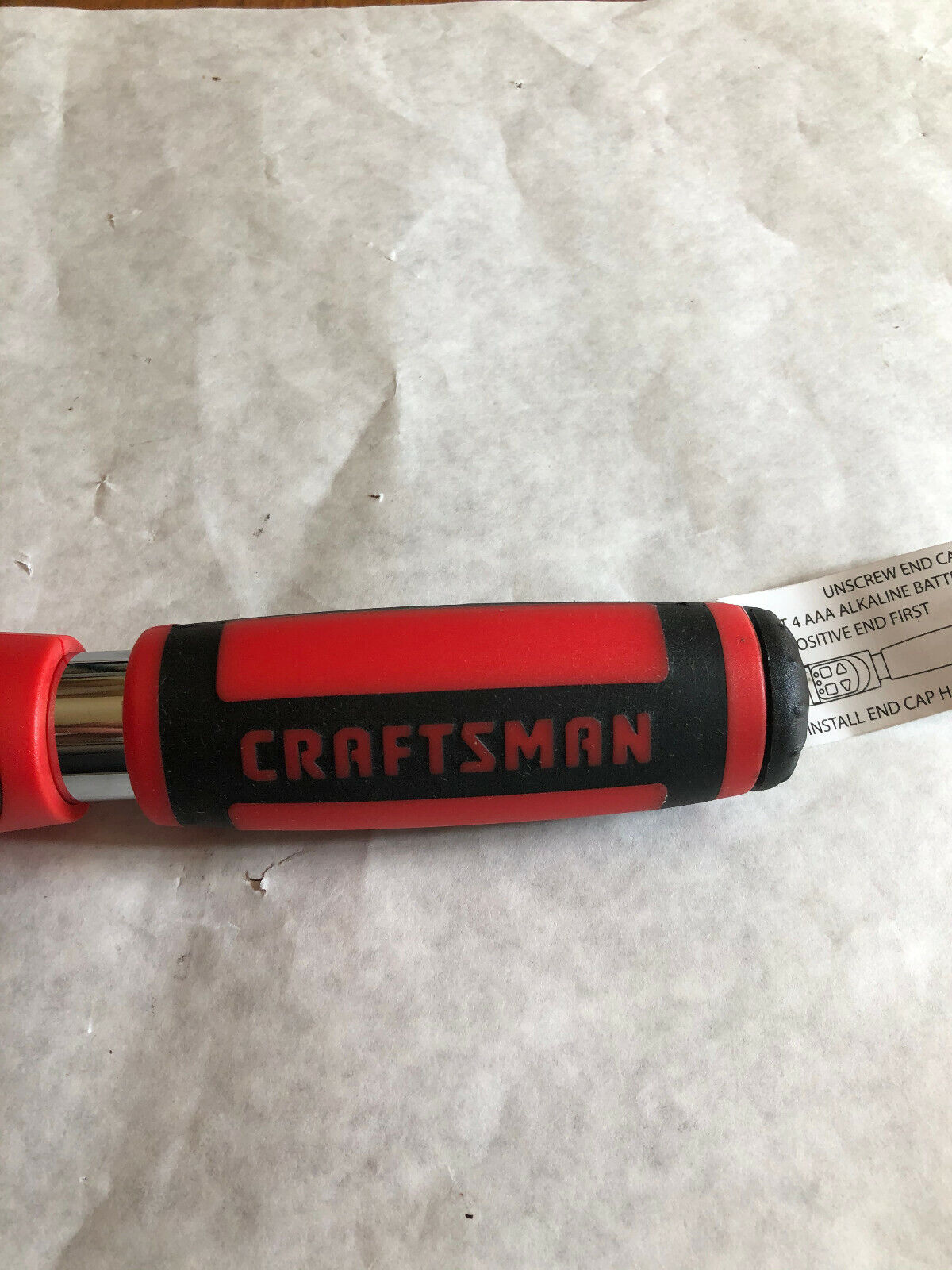 New Craftsman 47711 Digital Torque Wrench 10-100 Ft-Lbs,Battery Wrench,Ff