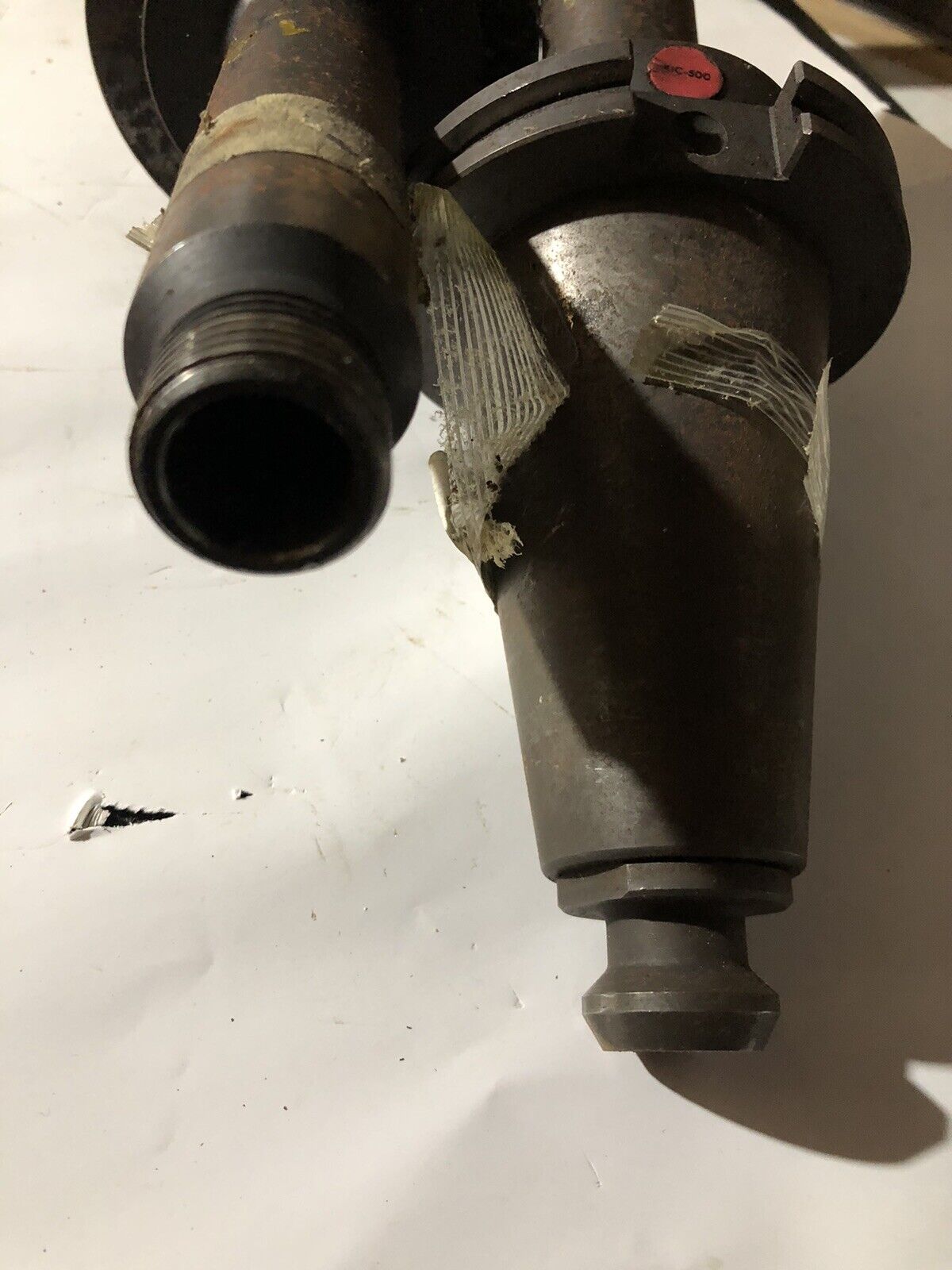 Lot 2 Tsd Universal 912587 Acura-Grip Collet Chuck, Cat-50 Missing Lock Nuts,To