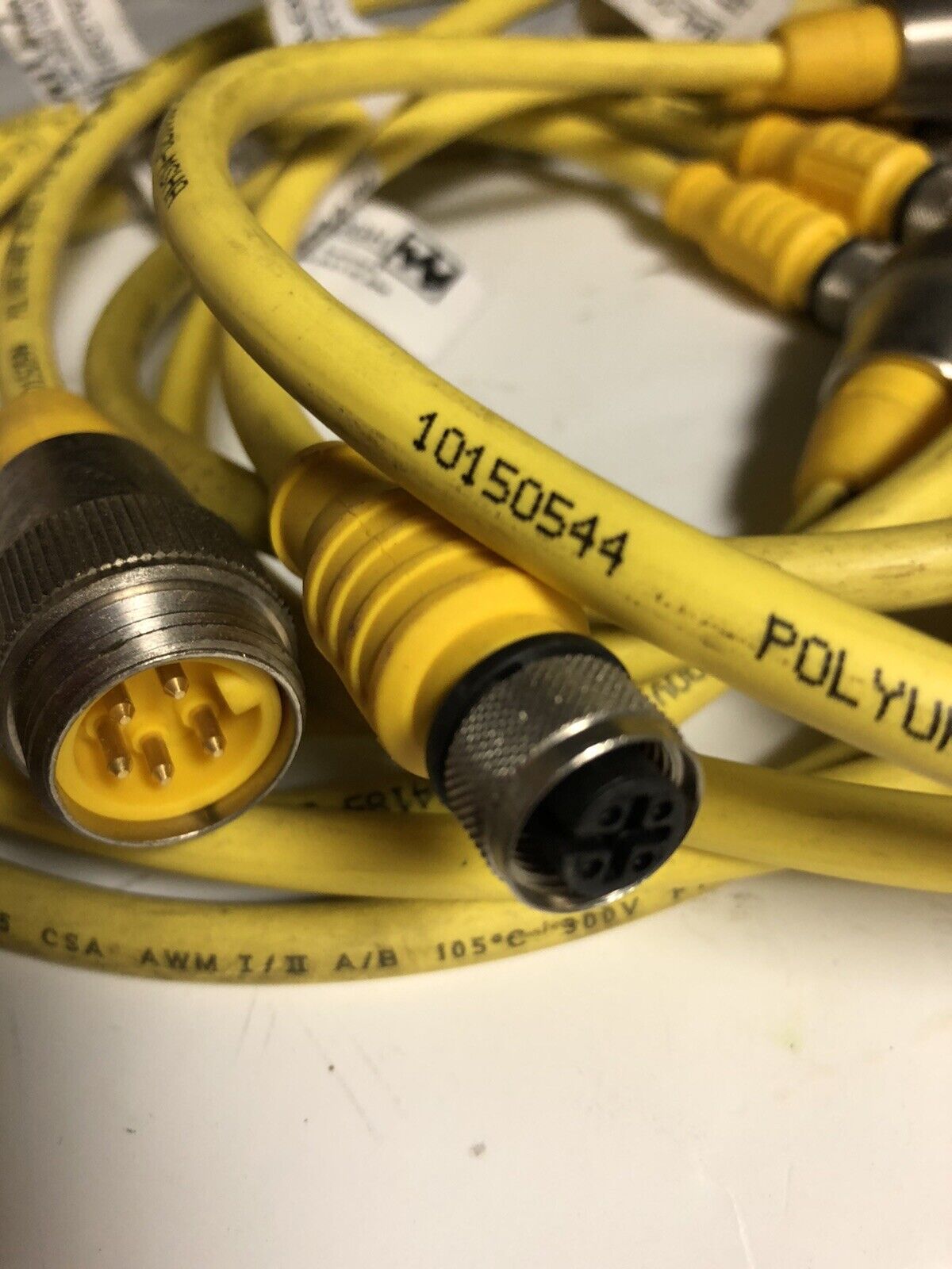New Balogh Robotic/Machine Cable Assembly Cordset Pwr 24/Ext/0.5M,10150544,Ex