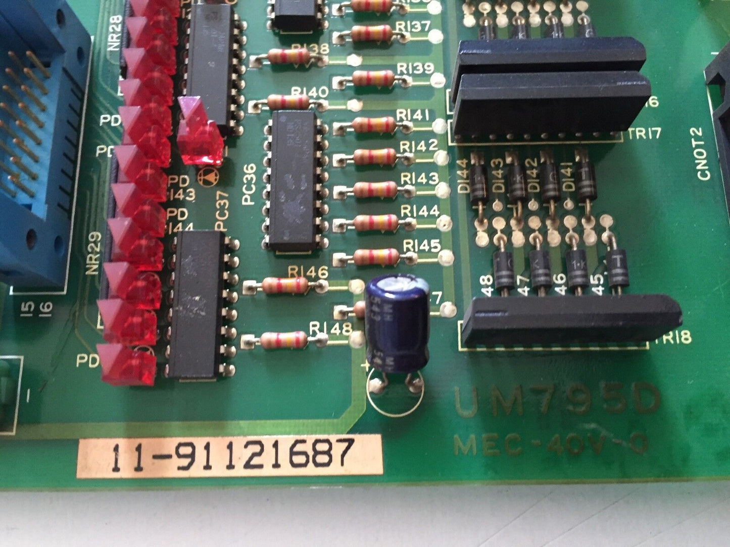 Nachi Um795d Circuit Board Unit Mec-40V-0,Bd
