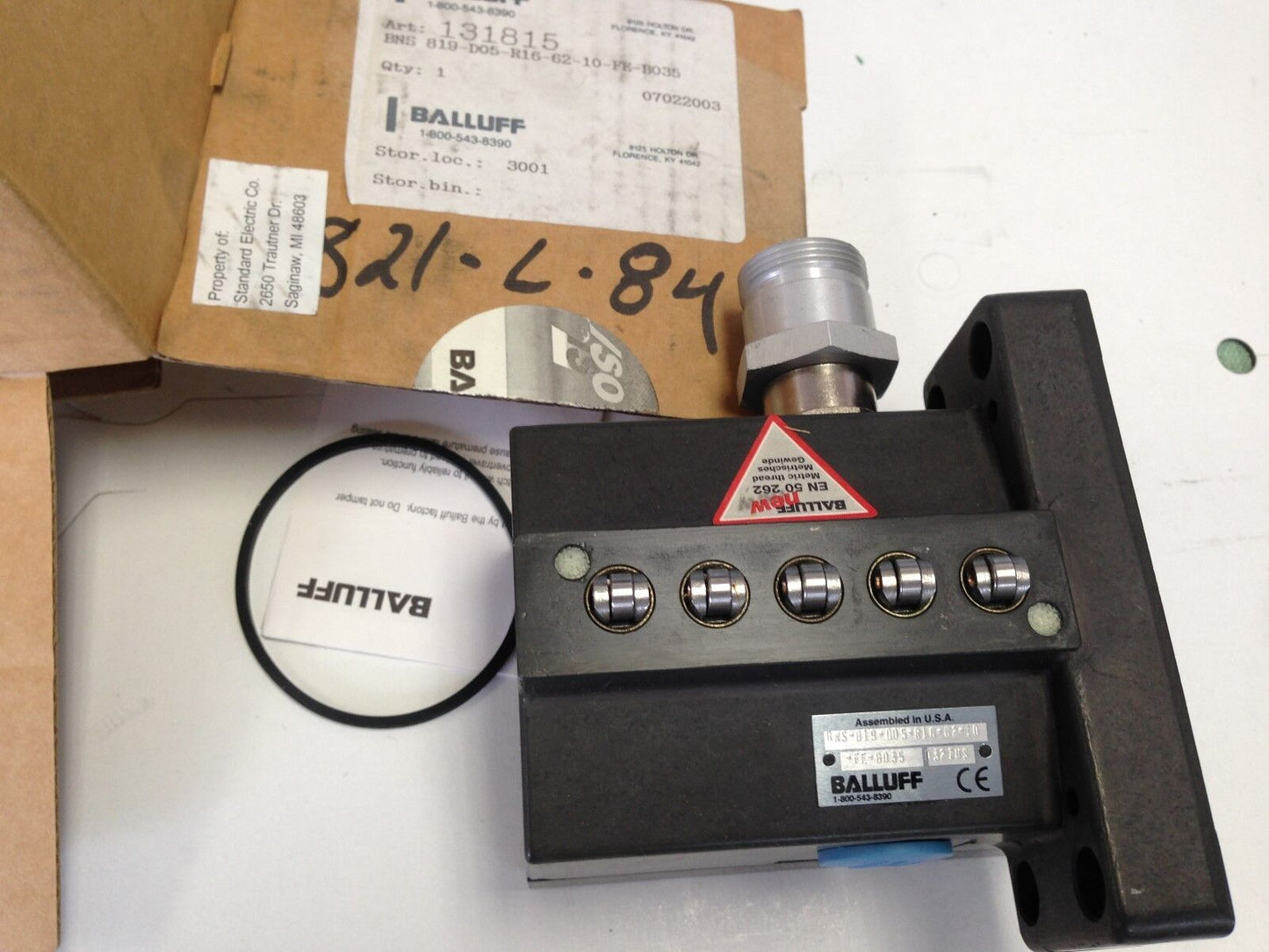 New Balluff Bns-819-D05-R16-62-10-Fe-B035,0327Us,Bns-819-D05-R16 Sensor,Sr