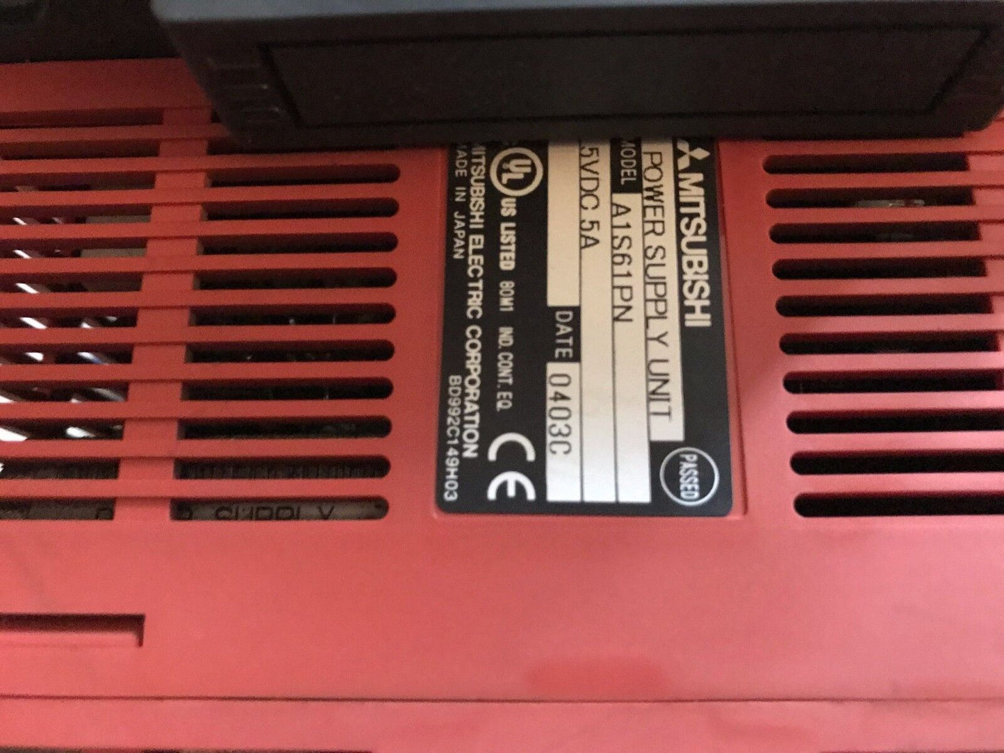 Mitsubishi A2ushcpu-S1,A1s61pn,A1sj61bt11,A1sx42,Bd626e680g53a,A6tbxy36 Plc,Aw