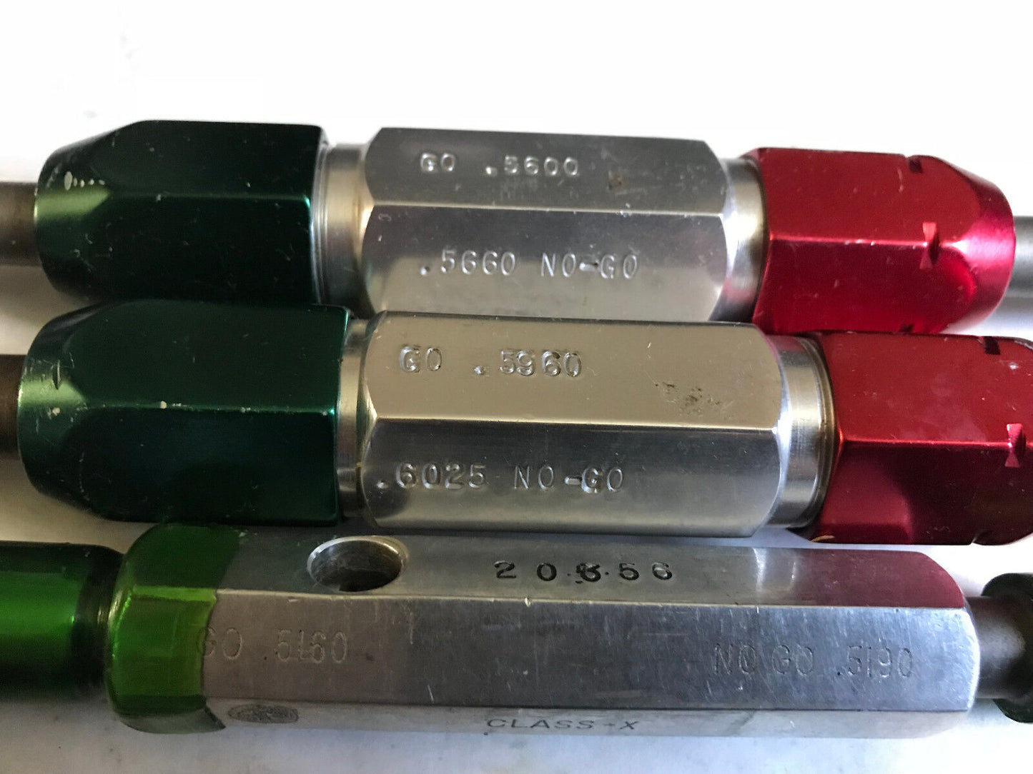 Lot Plug Gage Go Nogo Van Keuren .6020,5950,5660,5600,5960,6025,5150,5170,Es