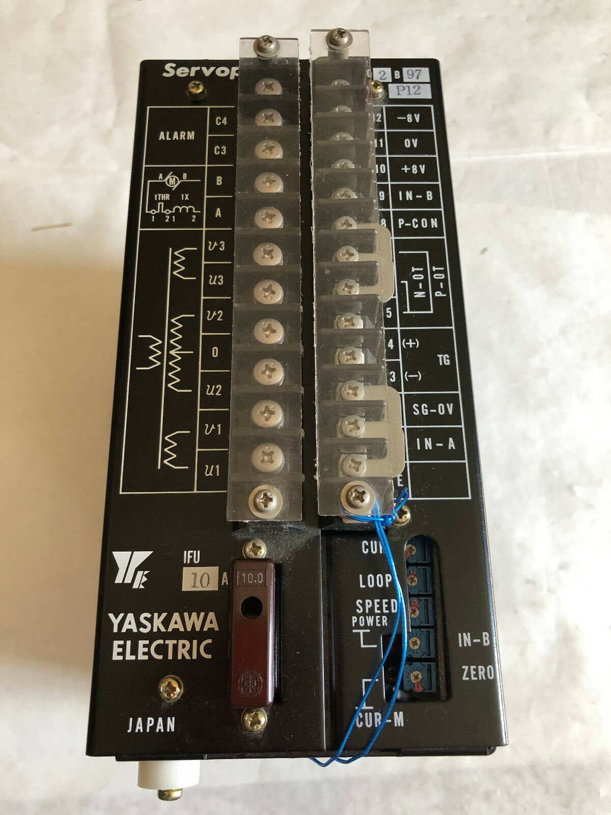 Yaskawa Cpcr-Fr02b97  R4m,Cur-M, Ifu 10A,Servopack,Cpcr-Fro 2 B97,Tc,Cf