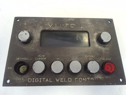Vinton Digital Weld Control 58892-2, (Missed One Left Bottom Key) L,Cx