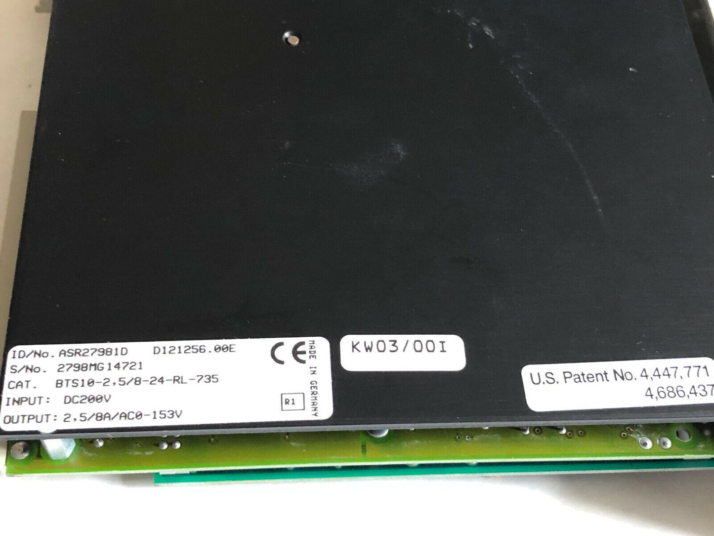 New Baldor Bts 10,Asr Bts10-2,5/8-24-Rl-735 Baldor Asr Bts10,Asr27981d,Dj,Ck,Bw