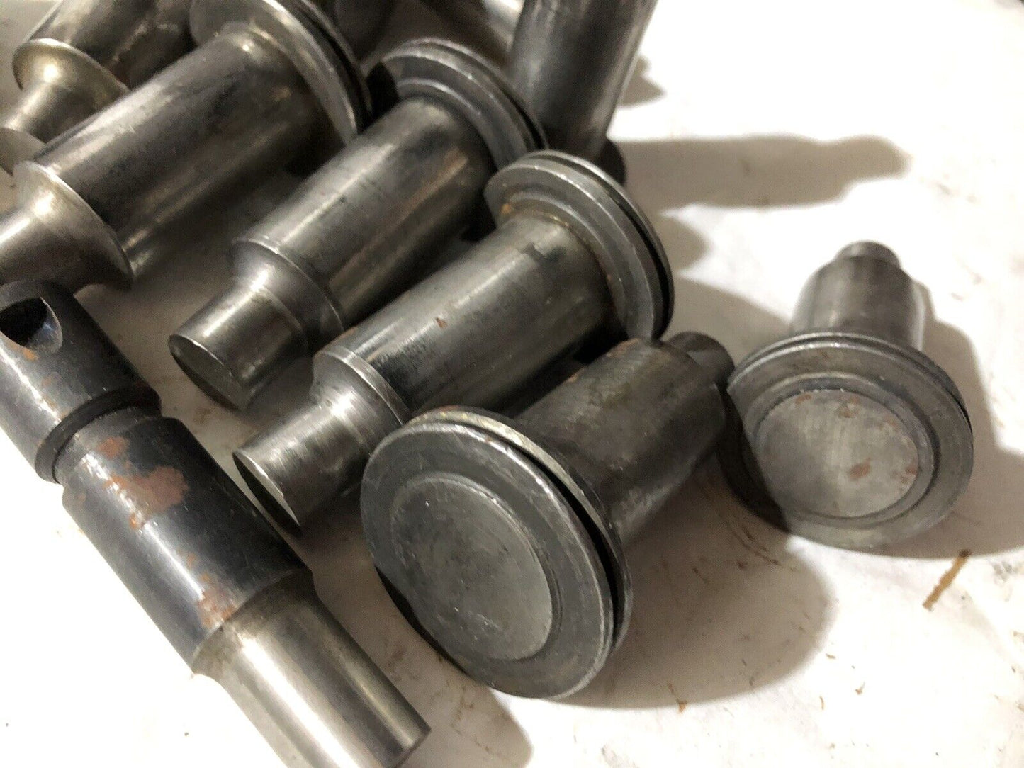 Lot 10 Sets Strippit Round Punches & Dies,625,.6250,0.6250",.631 Punch Die,To