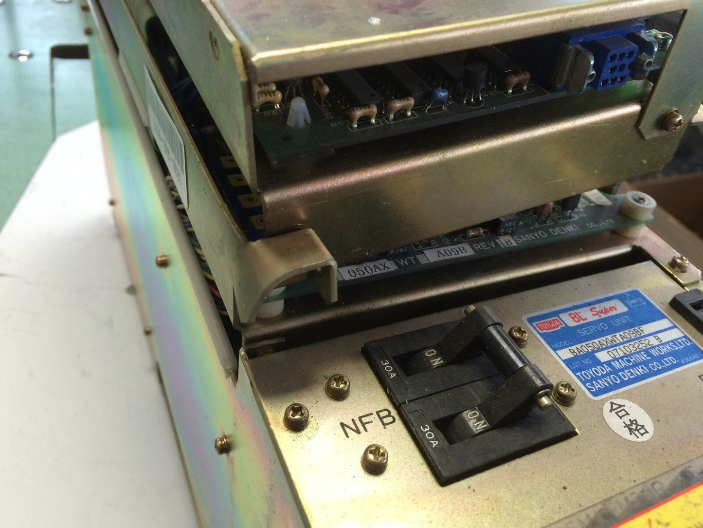 Sanyo Denki Ba050axwta09bf Bl-Super Servo Unit,R-Work,Toyota Ra15a18004,Bg