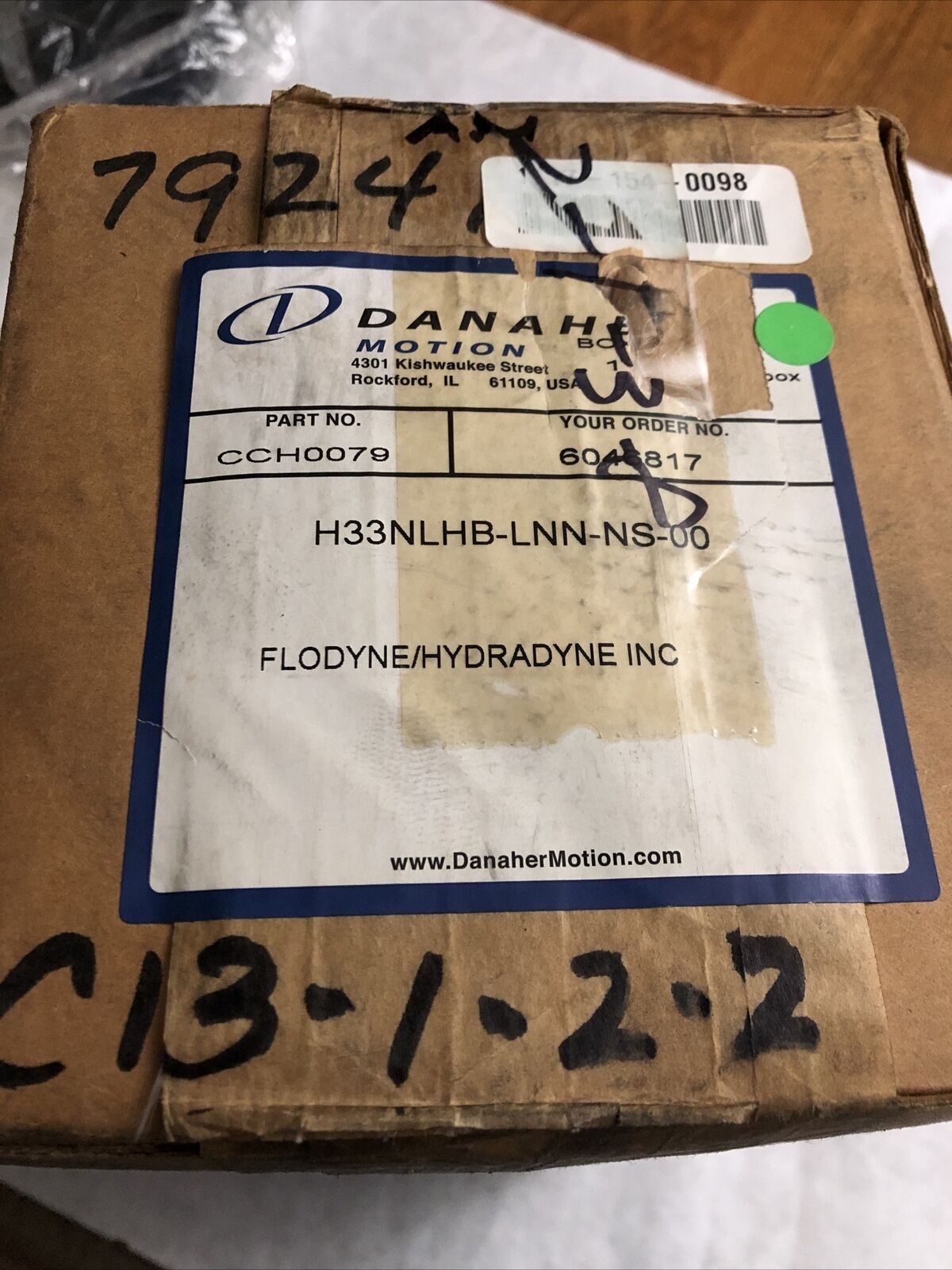 New Danaher H33nlhb-Lnn-Ns-00,Cch0079 Servo Drive 1.8 Step Motor,Am
