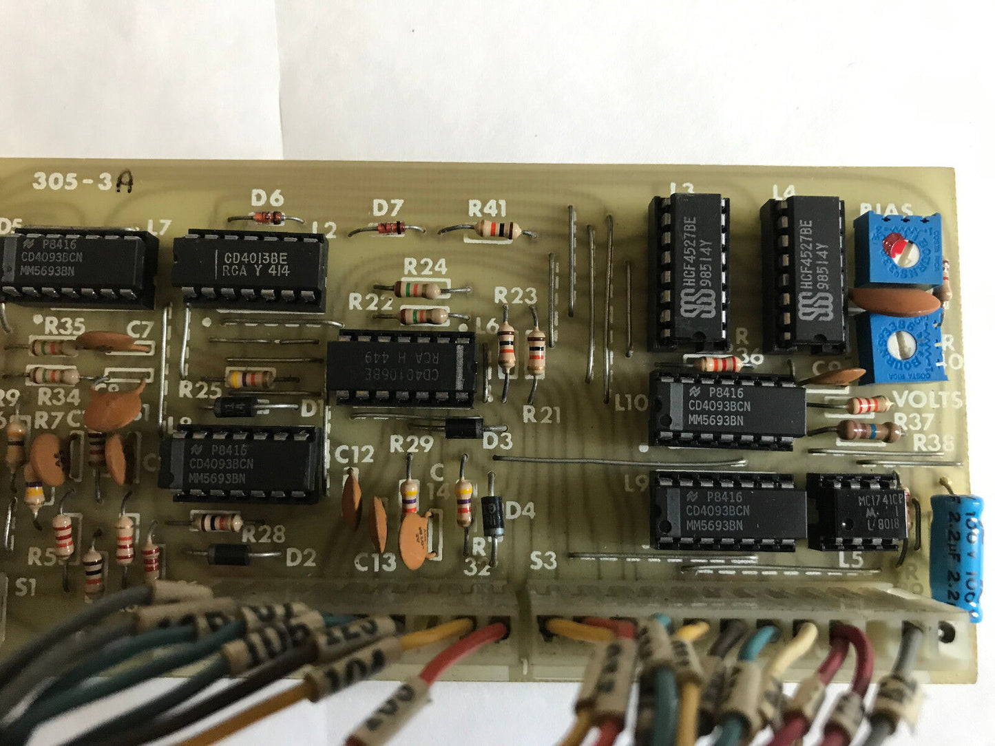 Introl 305-3 Introl Design Robotic Servo Circuit Board 305-3A,305-3,St
