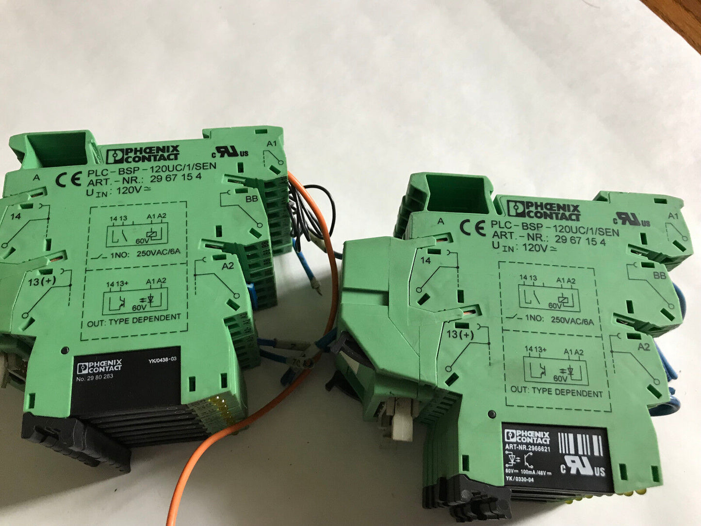 Phoenix Contact Plc-Bsp-120Uc/1/Sen Electrical  Art-Nr 29 67 15 4,2967 15 4,St