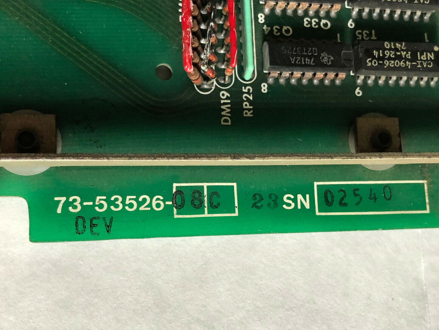 Computer Automation 73-53526-08C23,73-53526,74-53526-00-C Pc Board,Ew