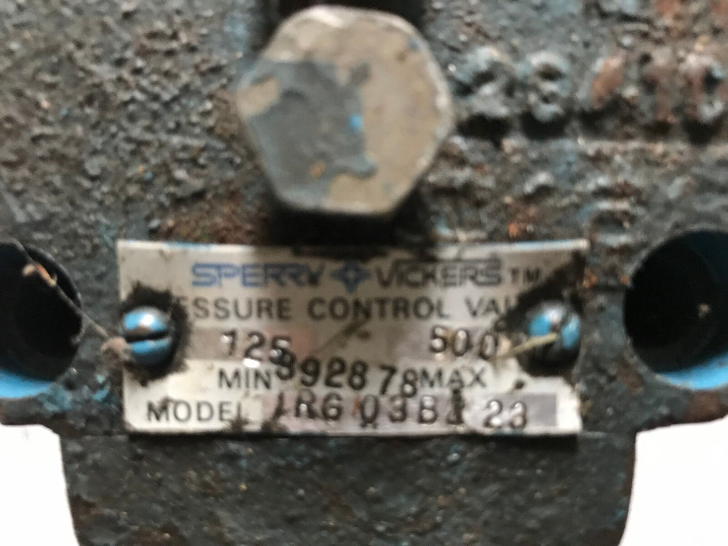 New Sperry Vickers Rg 03 B2 23 Hydraulic Pressure Control Valve,Rg 03B2 23,Ej