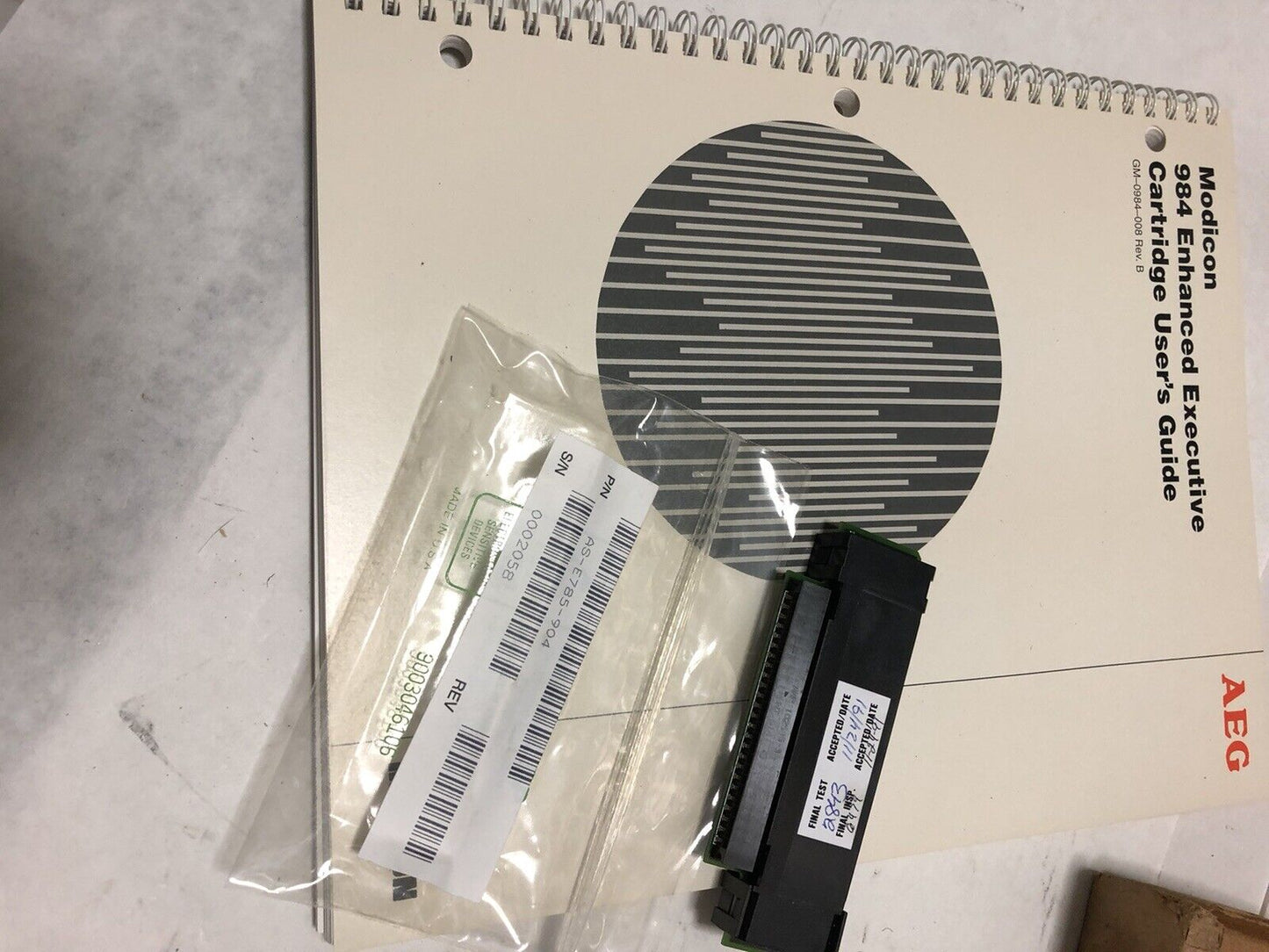 New Gould Modicon As-E785-904 Executive Cartridge Assembly 785 Aeg,Eg