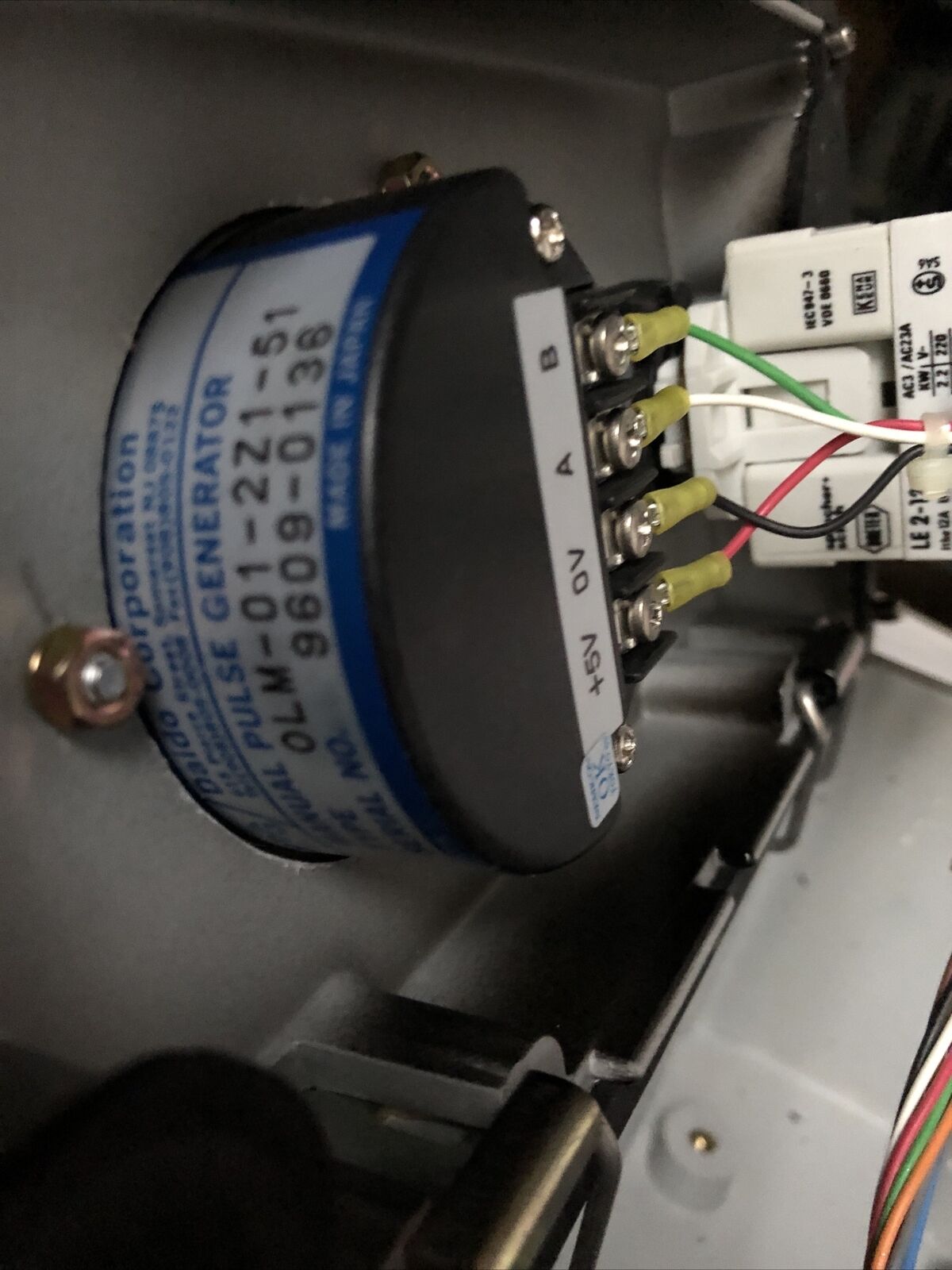 Hoffman Noa-845/Fg Pulse Generator,Le 2-12,Handwheel Pendant,Olm-01-2Z1-51,Fb