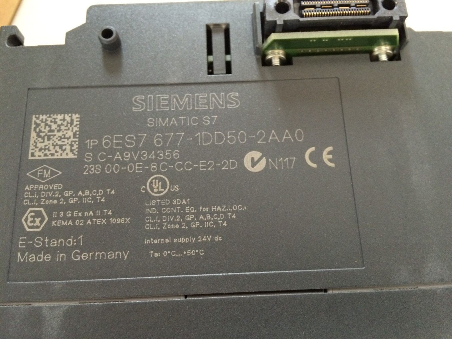 New Siemens 6Es7 677-1Dd50-2Aa0 Simatic S7 Mec Expansion Module,Fj