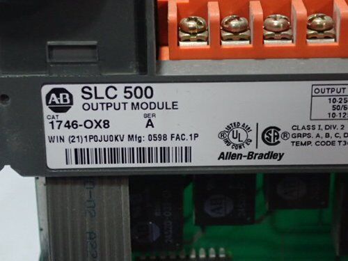 Allen Bradley 1746-P2,Slc-500 Plc Expansion Rack,1746Sc-Ia8i,1746-Ox8,1747-Sn,Ec
