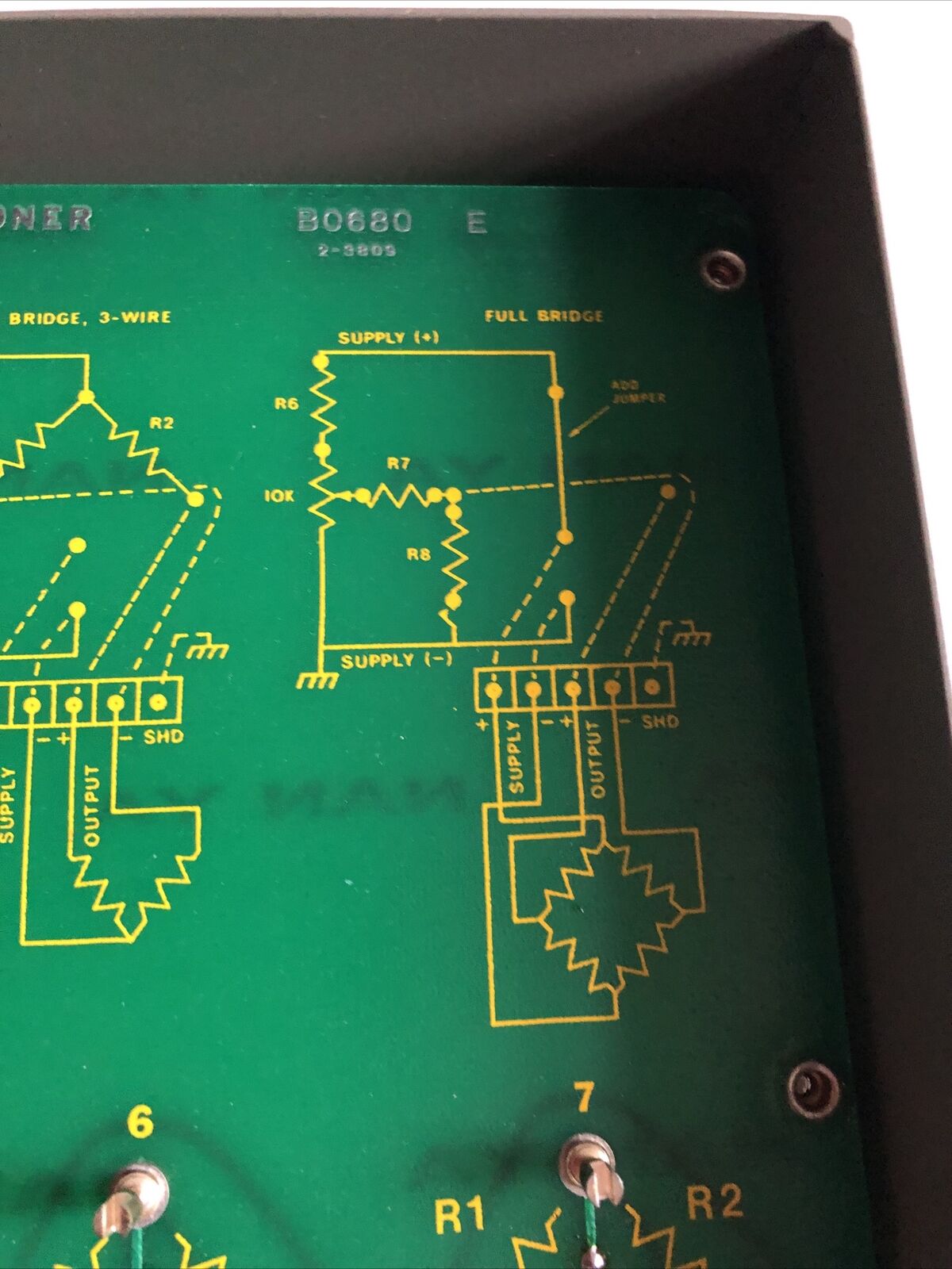 Kaye Instruments Bc-8, Bc-8A Bridge Conditioner Board B0680-E,Lp10-1200,Fg