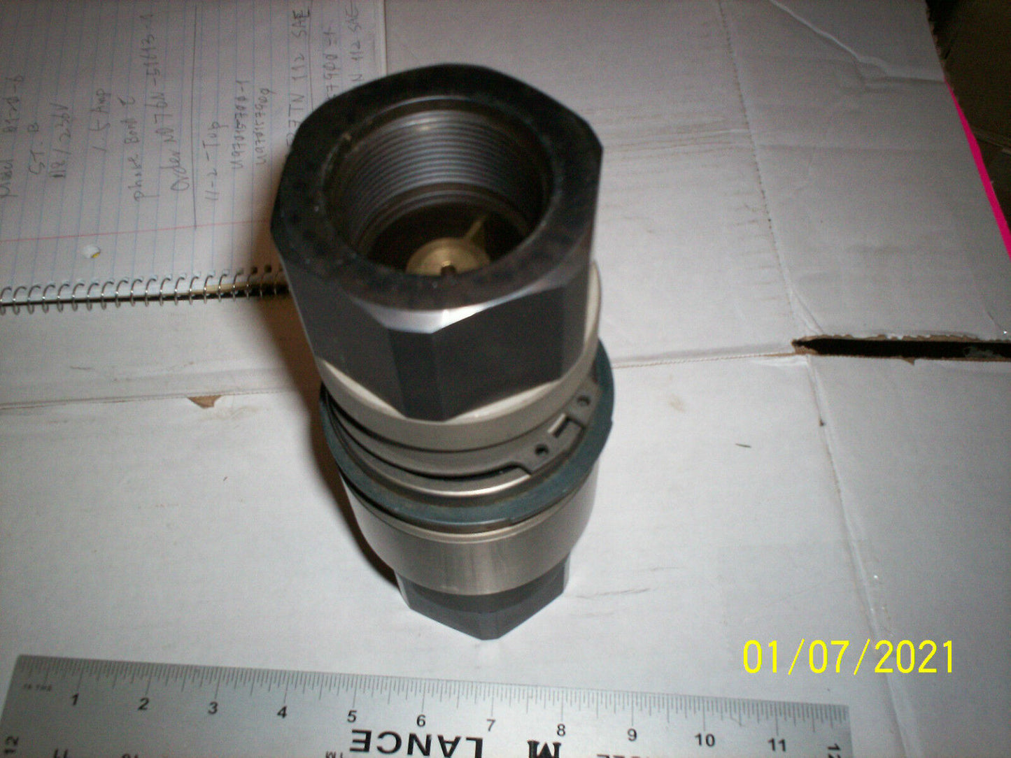 New Hydraulic Pressure Fitting Coupler 1-1/2" Kqf37tn 112 Sae G97 U970157900,Sa