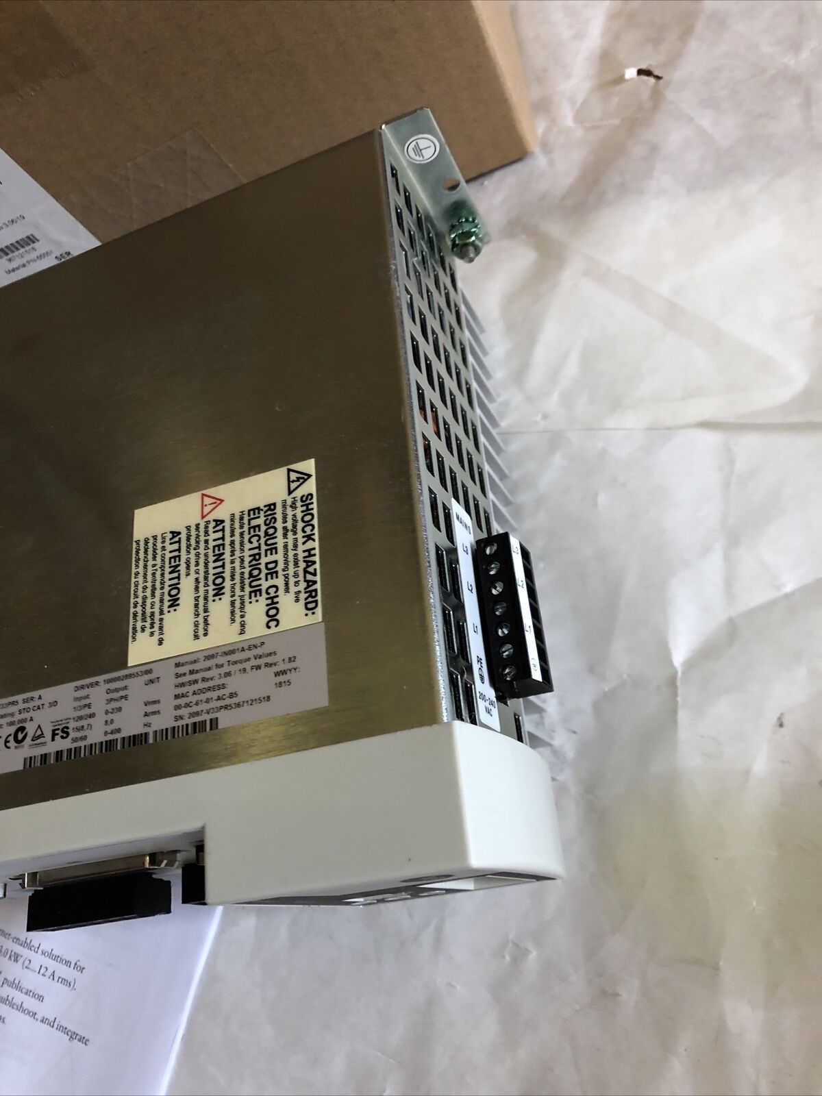 Allen Bradley 2097-V33pr5,Kinetix 300,Fi