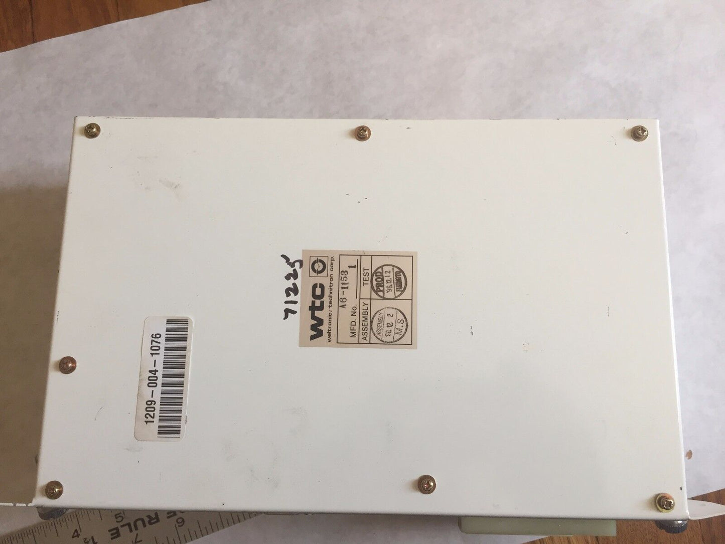 Wtc U60-D01a,94B08-400-0,Wtc A6-1153 Dio Converter,Prog No S180-V1.0,S4,Tn,Eb