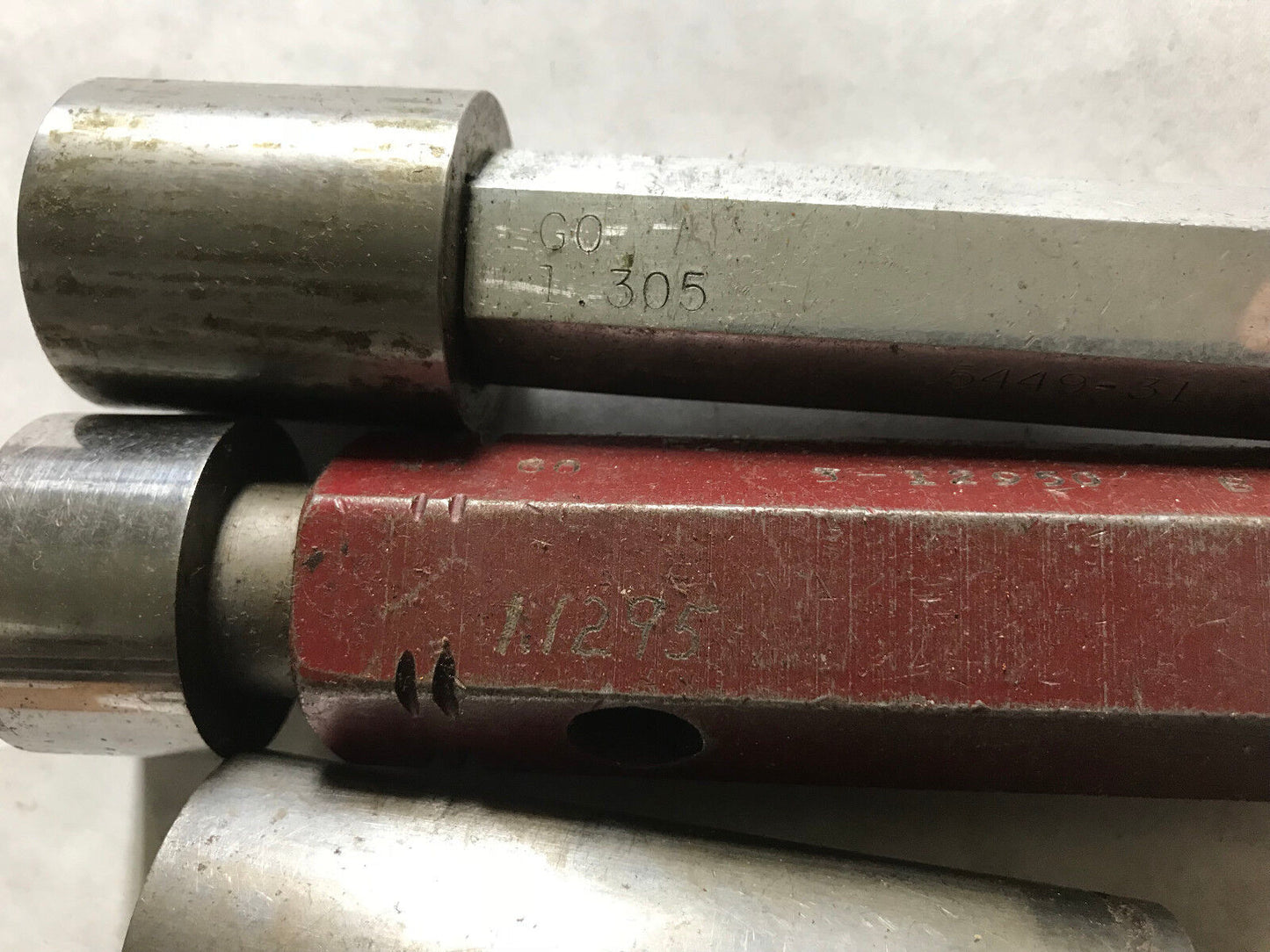 The Pipe Machinery Inspection Gage Go No Go 1.318,1.3054,1.305,1.1295,1.3160,Ep