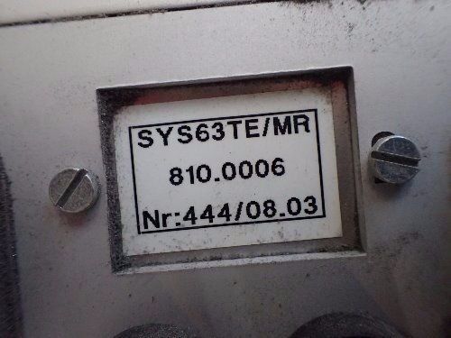 Borries Markier-Systeme Sys63te/Mr 810.0006,Borries 810.0006 Controller,Boxym,Aa