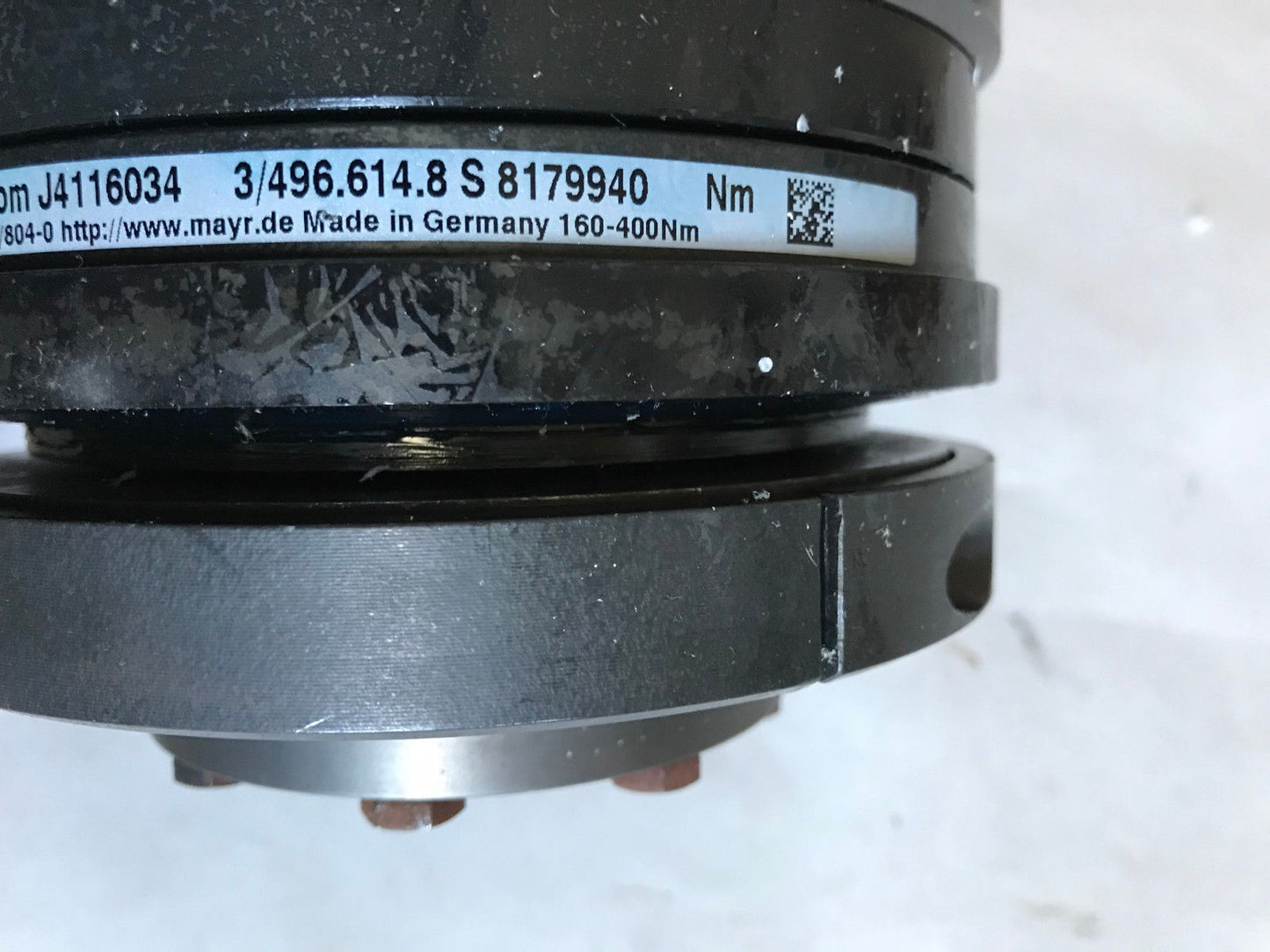 Mayr Eas J4116034 3/496.614.8 S 8179940 Clutch,Eascom 55Mm Bore Roba-Ds Gr.64,Ax