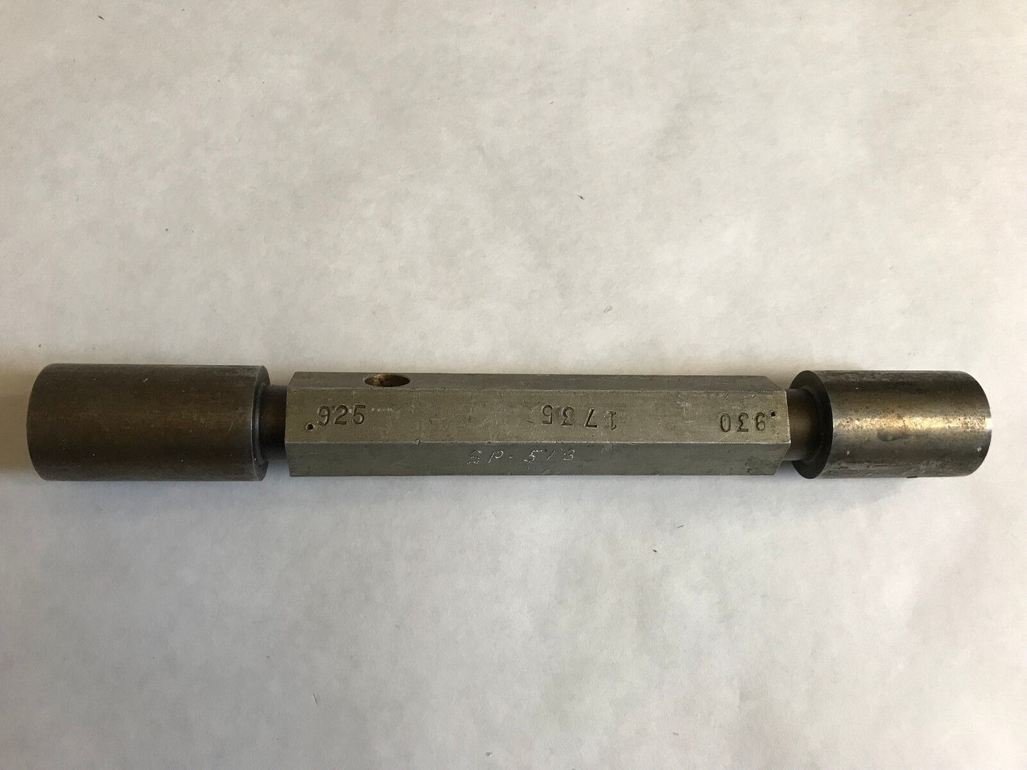 The Pipe Machinery Go No Plug Inspection Gage 1735 Sp-518 Go .925  No Go .930,Et