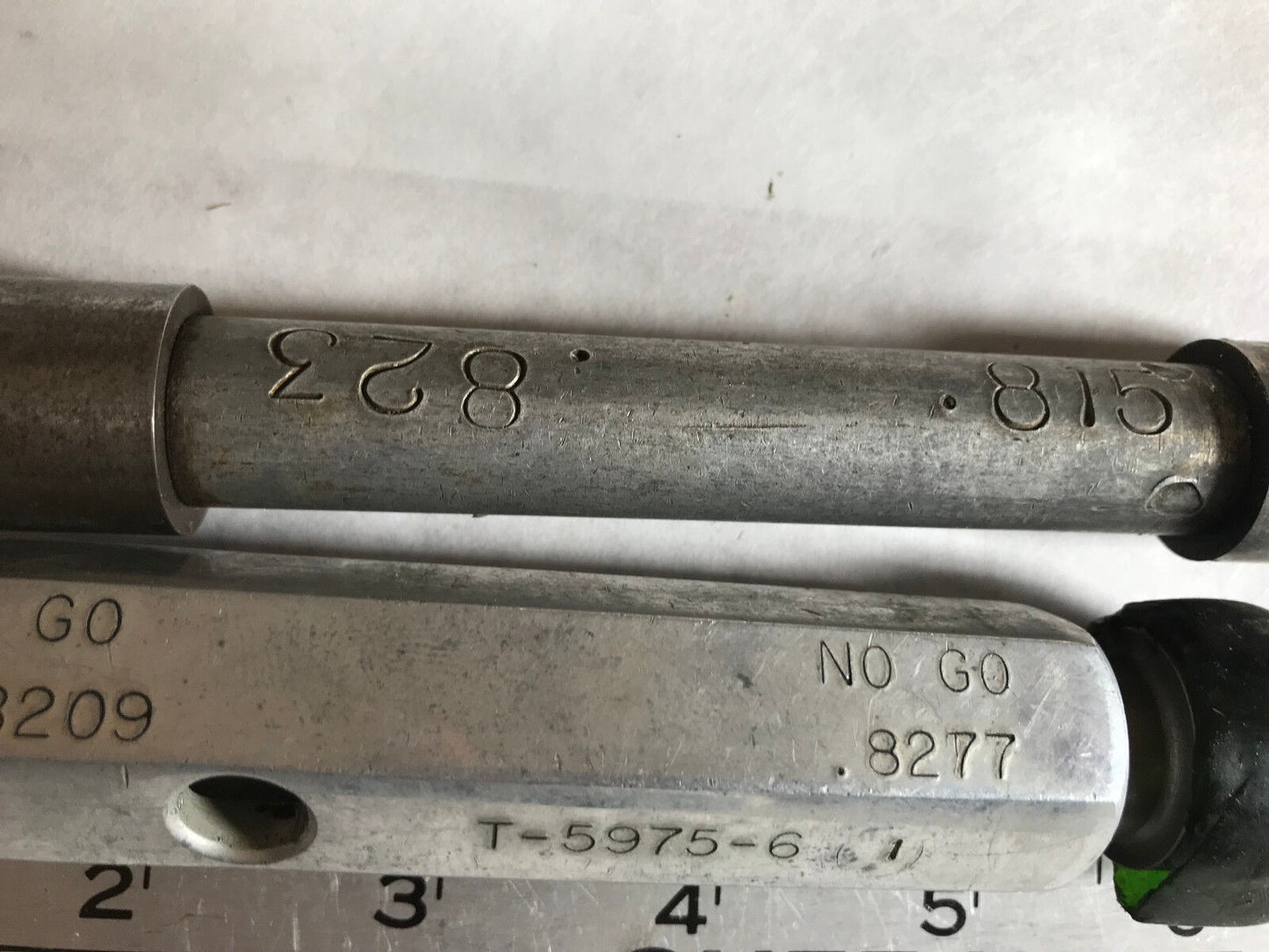 The Pipe Machinery 823,815 Go No Go Plug Gauge Inspection Gage .823 .815,8277,Ag