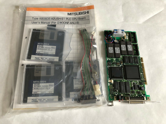 New Mitsubishi A80bde-A2ush-S1 A80bd-A2ush-S1 Pci Card A2ush-S1 Plc Cpu,Fl,Sv,Cw