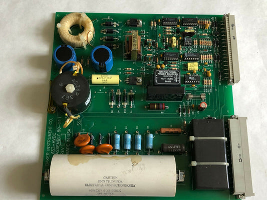Baker Instruments Assembly 80-511  Rev.B , Ast-Hvdc,Ast-Hvdc-001 Impulse,Ag