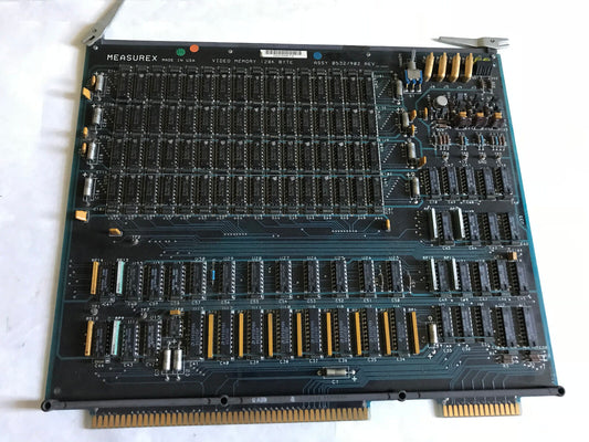 Measurex 05327902 Pcb Board Assy No 05327902 Video Memory 128K Byte,Ax,Ad
