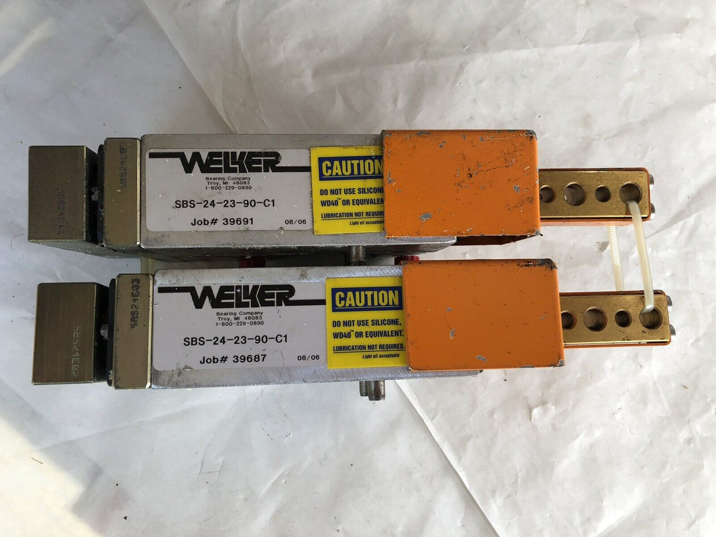 Welker Sbs-24-23-90-C1-X2,Sbs24e02,Pneumatic Cylinder,Spm00-0040,40Mm,25Mm,Dh